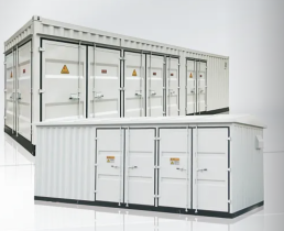 Wind/photovoltaic box type substation