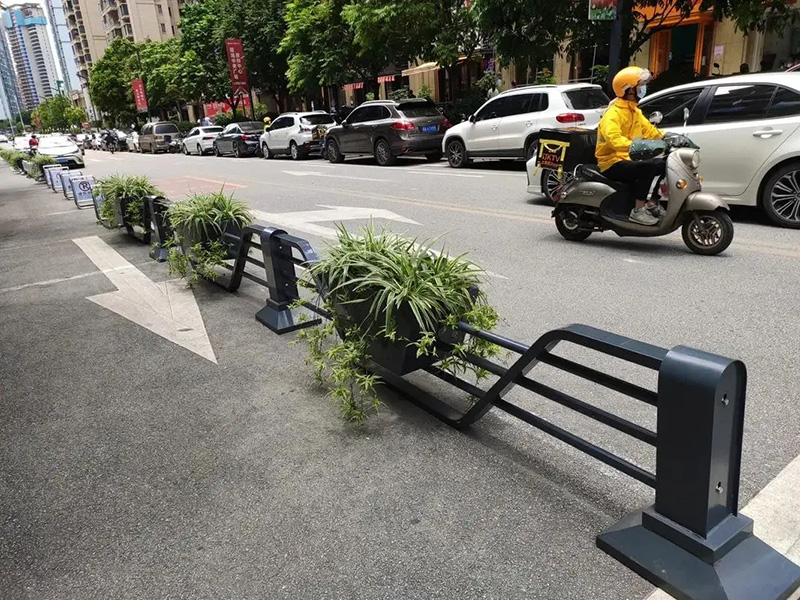 Flower Box Road Guardrail