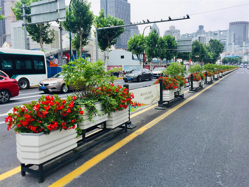 Flower Box Road Guardrail