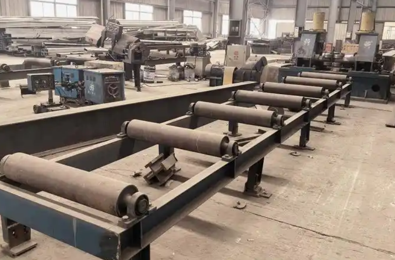 Heavy-Duty H-Beam Straightening Machine