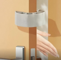 Bouchon de porte de garde de doigt en forme de C en silicone