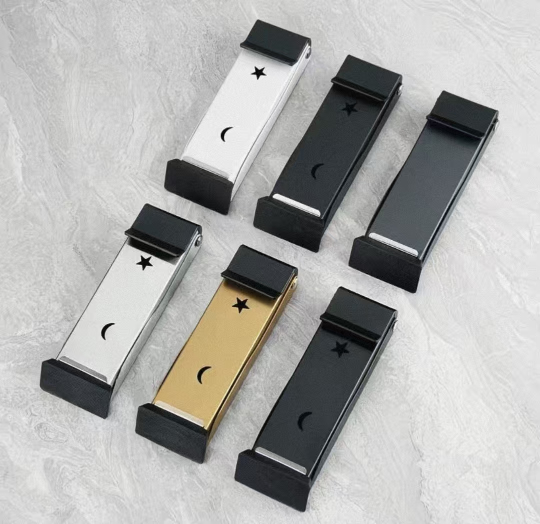 Butée de porte robuste à commande au pied