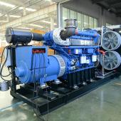Gas engine for natural gas generator set