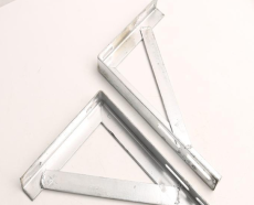 Hot-Dip Galvanized Heavy-Duty L-Angle Bracket