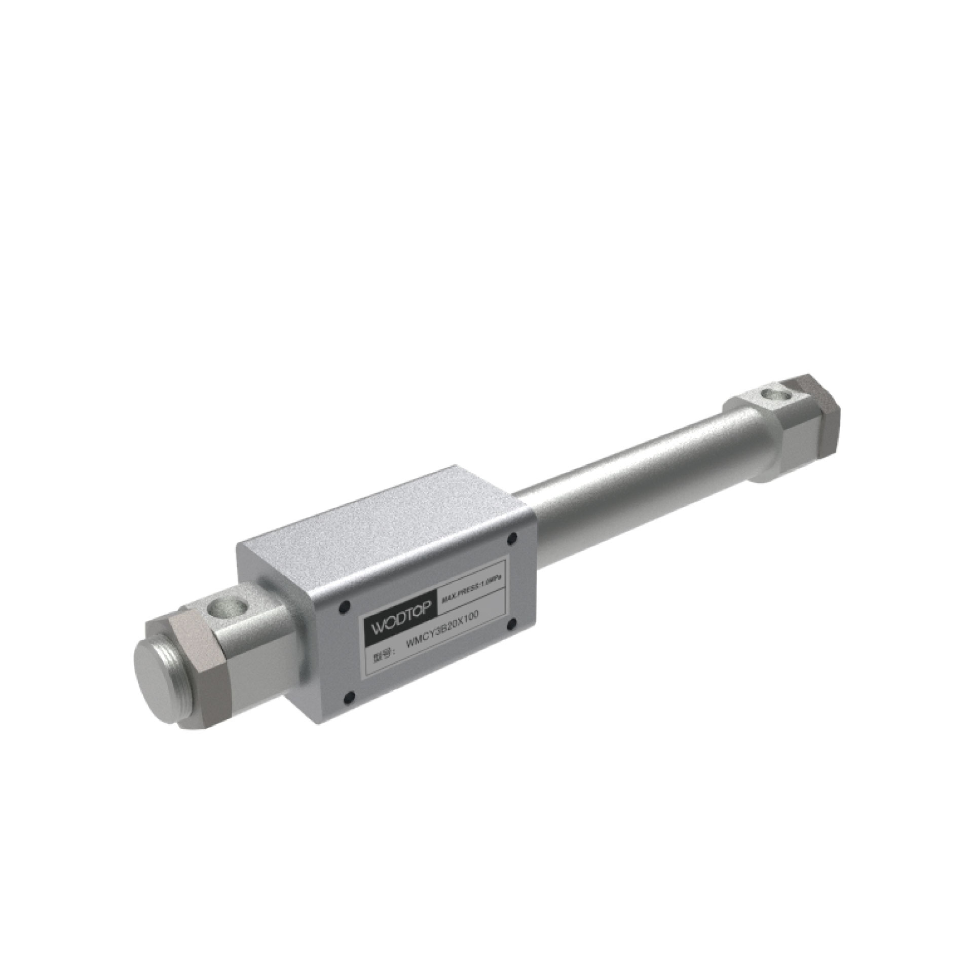 Miniature Rodless Magnetic Coupling Hydraulic Cylinder (Magnetic Cylinder)
