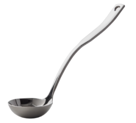 Professional-Grade Stainless Steel Long-Handle Ladle