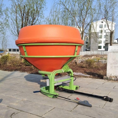 Tractor-Mounted Manure Spreader
