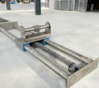 Extracteur de masquer hydraulique horizontal pour moutons