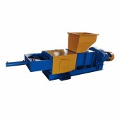 Double helix palm fruit oil press