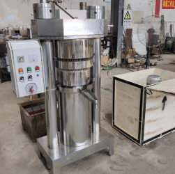 Large hydraulic peanut oil press