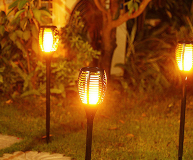 Solar Flame Lamp