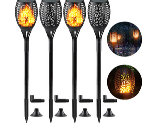 Solar Flame Lamp