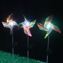 Solar Pinwheel Light