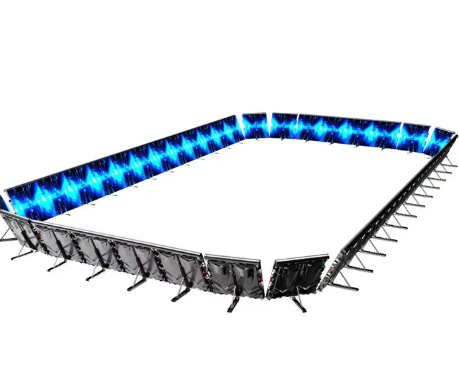 スポーツアリーナ周辺LEDシステム