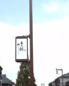 Smart City Pole-Mounted LED Display