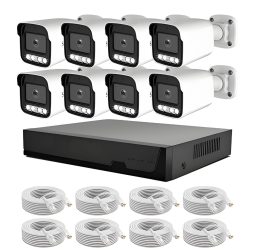 Wireless WiFi Home Security 4-Camera Kit