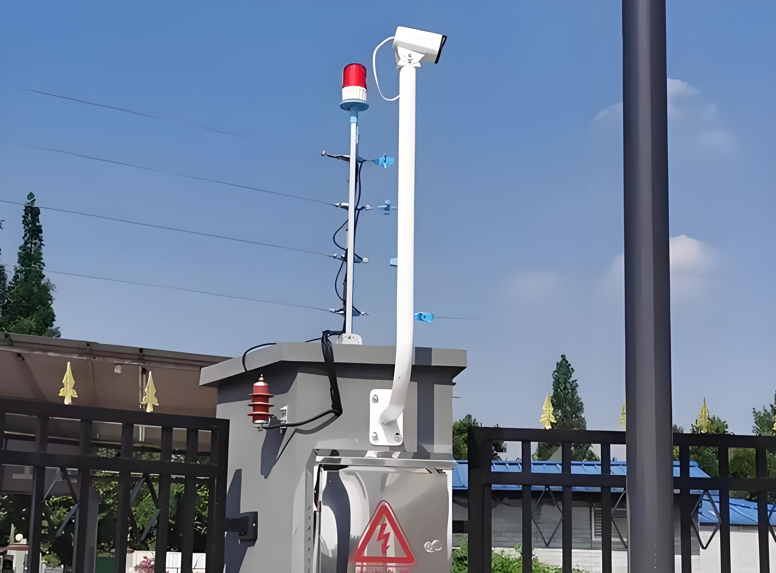 Outdoor Solar-Powered Perimeter Alarm System