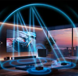 Immersive 3D Surround Multi-Function Hall Audio System