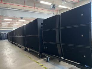 Flagship Line Array Multi-Function Hall Audio System