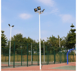 Lumière de haut mât de stade