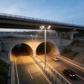 Tunnel Portal Enhanced Lighting High Mast Light