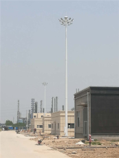 Lumière élevée de mât de décharge et d'usine de traitement