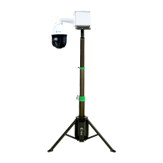 Portable Temporary Emergency Surveillance Pole