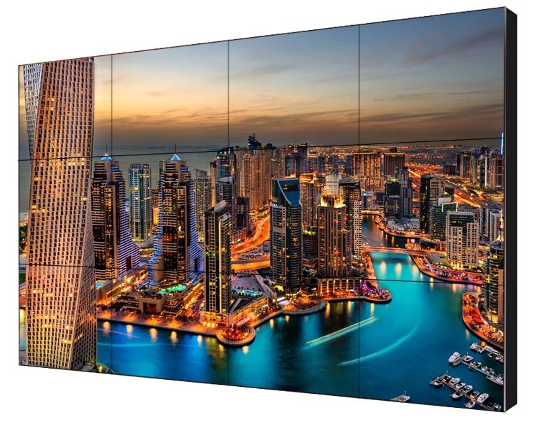 55インチ超狭いベゼルLCDのビデオ壁パネル