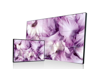 55 pouces Ultra-étroit Lunette LCD Panneau mural vidéo