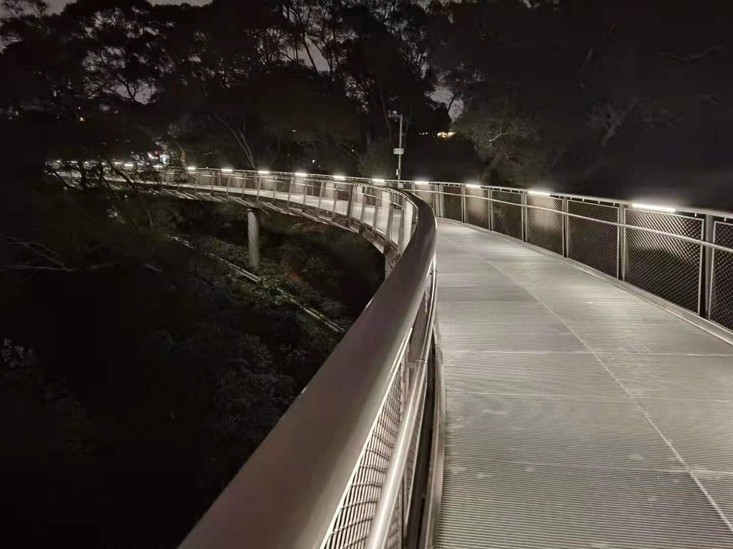 Lumière de balustrade de pont de LED