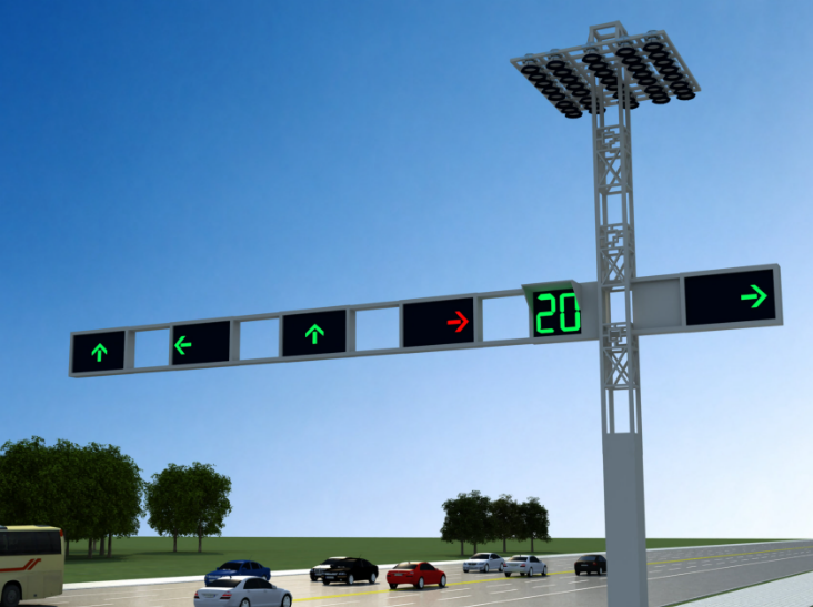 AI Adaptive Urban Arterial Traffic Signal
