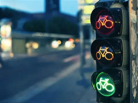 Lampu Sinyal Persimpangan Lalu Lintas Terhubung Pintar