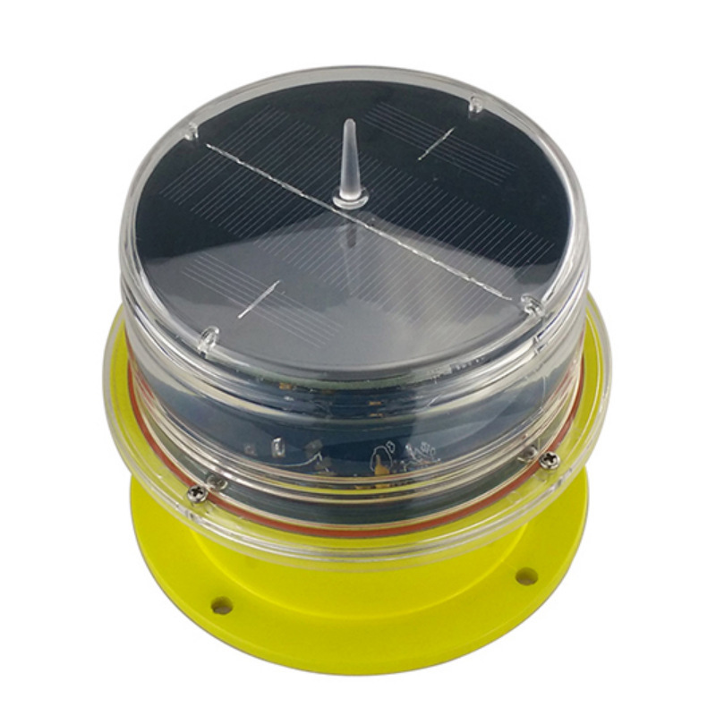 Solar-Powered Marine Navigation Signal Light