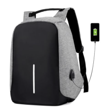 Anti-Theft USB Charging Backpack