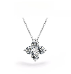 Collier à pendentif en diamant cultivé en laboratoire