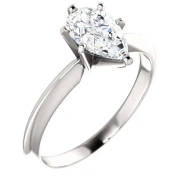 Bague de fiançailles diamant cultivé en laboratoire